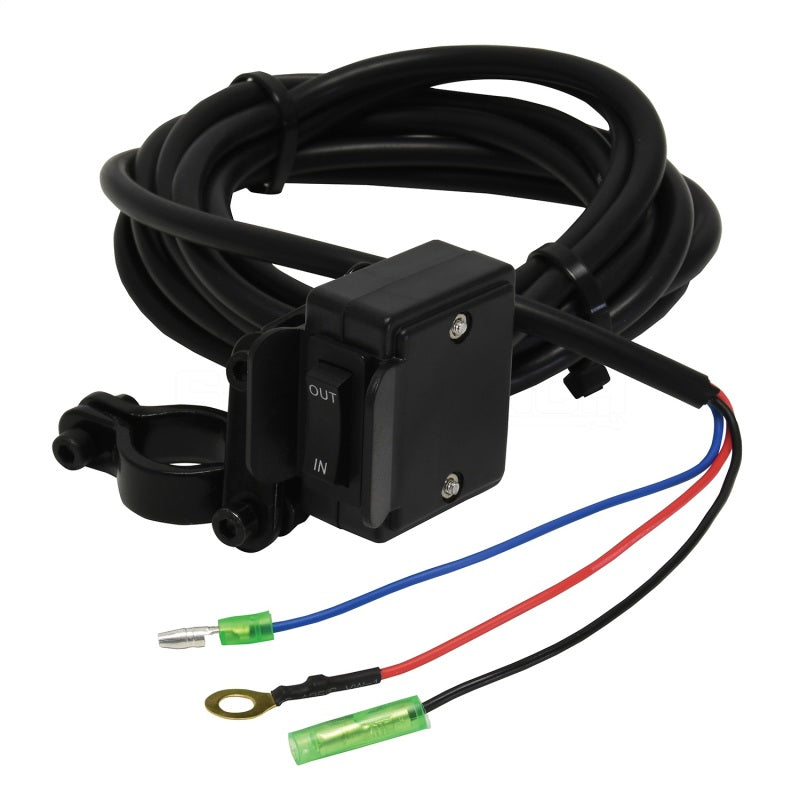 Superwinch 2500 LBS 12V DC 3/16in x 40ft Synthetic Rope Terra 2500SR Winch - Gray Wrinkle 1125270 1125270 Photo - Unmounted