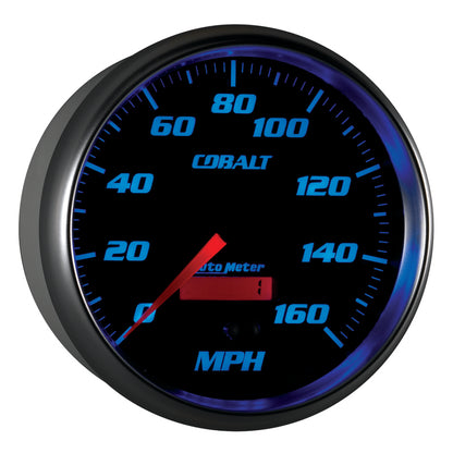 Autometer Gauge, Speedometer, 5", 160Mph, Elec. Programmable, Cobalt 6289 User 6