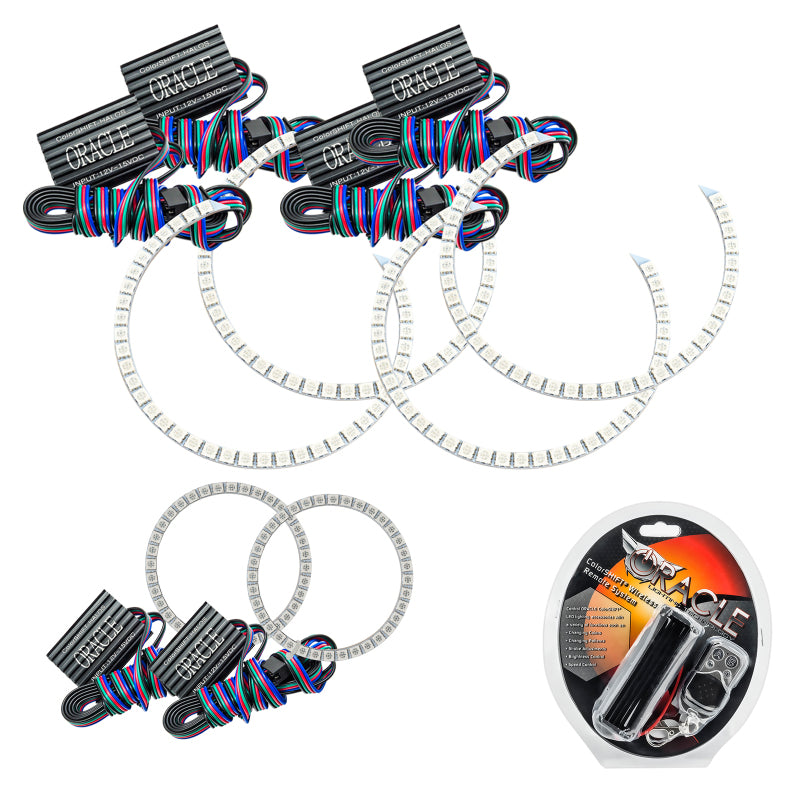 ORACLE Lighting Oracle Dodge Charger 05-10 Triple Ring Halo Kit - ColorSHIFT 1118-330 1118-330 Photo - in package