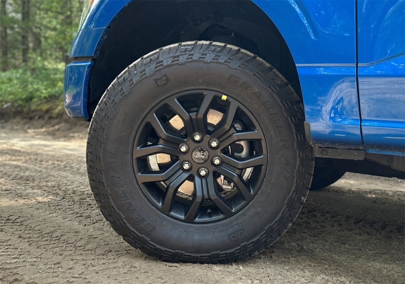 Ford Racing 2021+ F-150 18in Matte Black Wheel Kit M-1007K-1875MB M-1007K-1875MB Photo - Mounted
