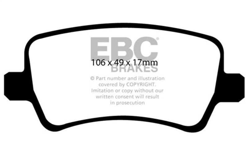 EBC Disc Brake Pad Set DP31934C Photo - Primary