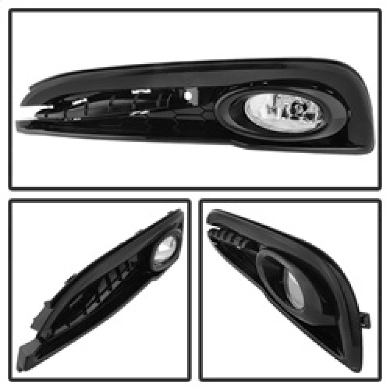 Spyder Honda Civic 2013-2014 4dr OEM Fog Light W/Switch Clear FL-HC2013-4D-C 5077745 5077745 Photo - Unmounted