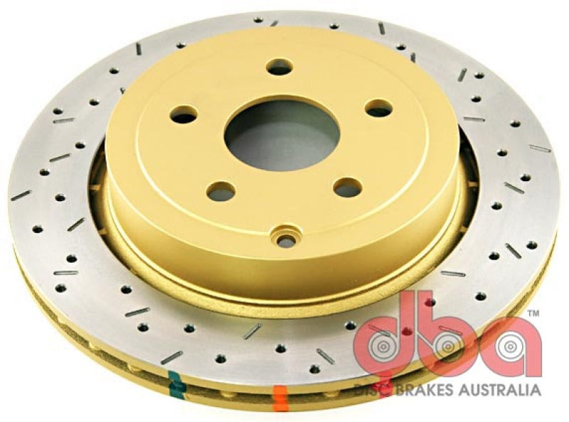 DBA 09 Pontiac G8 V8 6.0L Rear Drilled & Slotted 4000 Series Rotor 42029XS 42029XS Photo - Primary