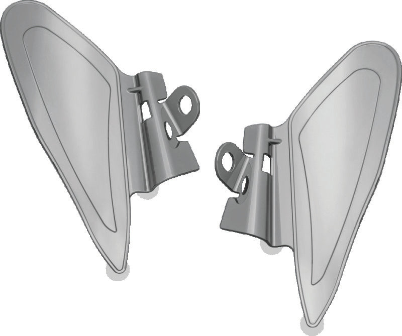 Kuryakyn Saddle Shields Heat Deflectors 14-Up Indian Models(excluding Scout) Smoke 7181 7181 Photo - Primary