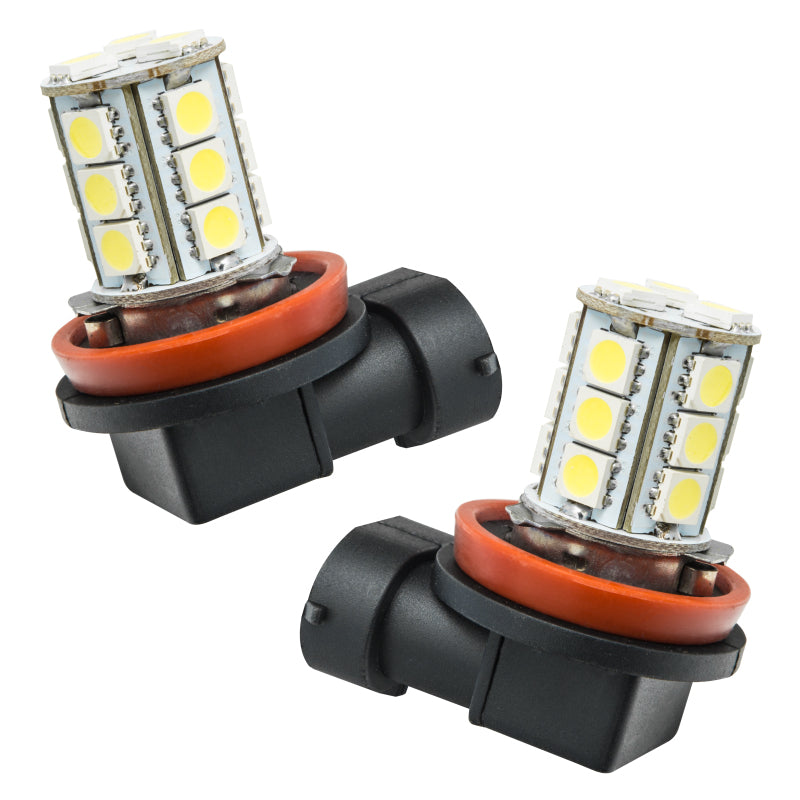ORACLE Lighting Oracle H11 18 LED Bulbs (Pair) - White 3602-001 3602-001 Photo - out of package