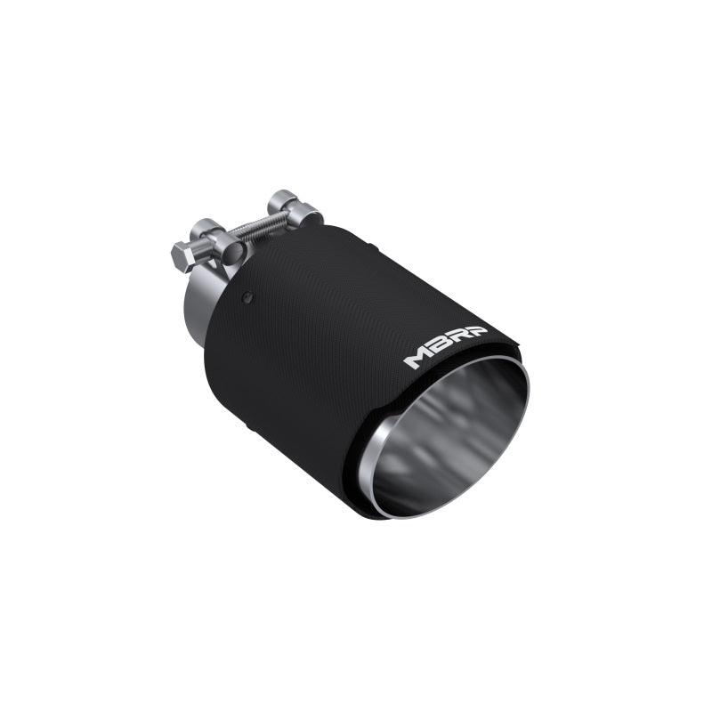 MBRP Universal Carbon Fiber Tip 4in OD/2.5in Inlet/6.5in L T5176CF T5176CF Photo - Primary