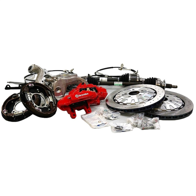 Ford Racing 15-17 Mustang GT/ 2.3L EcoBoost GT350R Brake Upgrade Kit M-2300-Y M-2300-Y Photo - Unmounted
