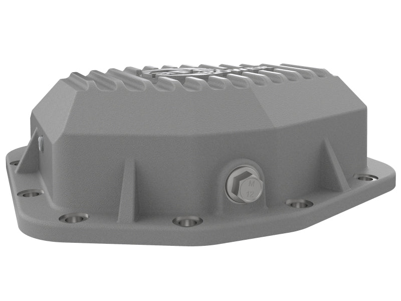 aFe Street Series Rear Differential Cover Raw w/Machined Fins 20+ Jeep Gladiator JT (Dana M220) 46-71190A 46-71190A Photo - Unmounted