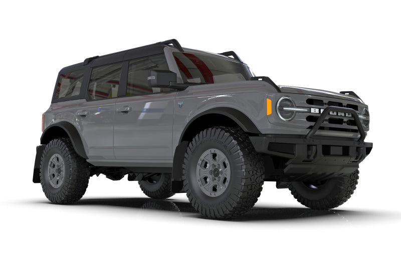 Rally Armor 21-22 Ford Bronco (Plstc Bmpr + RR - NO Rptr/Sprt) Blk Mud Flap w/Red Logo MF85-RR-PL-RD MF85-RR-PL-RD User 2
