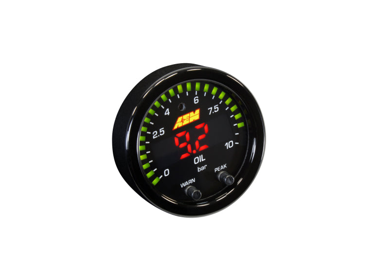 AEM Electronics Engine Oil Pressure Gauge 30-0307 Photo - out of package