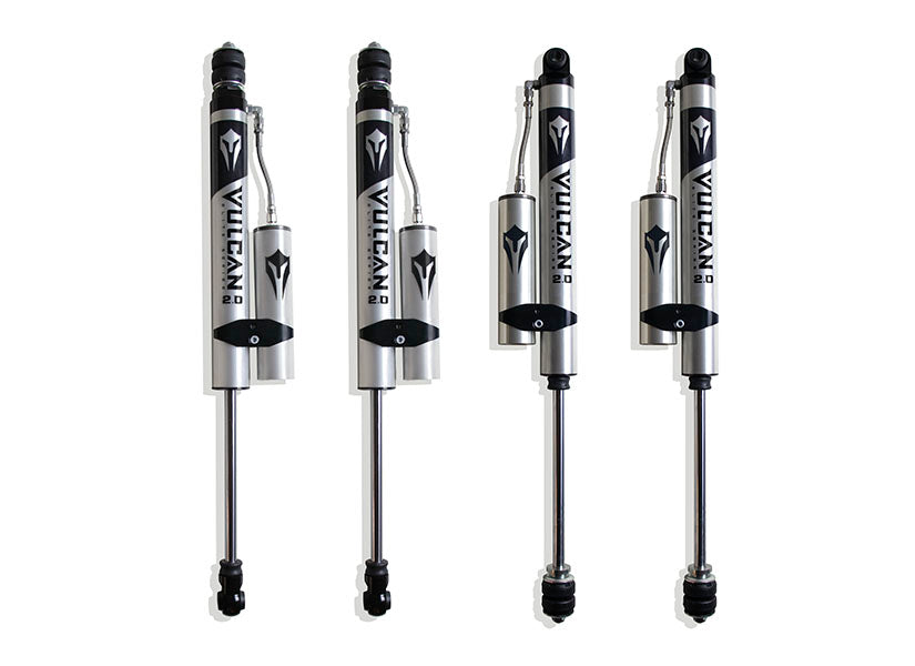 Maxtrac 14-24 Dodge RAM 2500 4WD 2.5in Lift Front & Rear Vulcan 2.0 Reservoir Shocks 947225VR