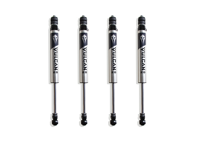 Maxtrac 14-24 Dodge RAM 2500 4WD 4in Lift Front & Rear Vulcan 2.0 IFP Shocks 947240V