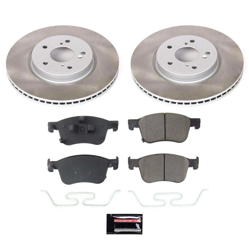 PowerStop Power Stop 2022 Honda Civic Front Semi-Coated Rotor Kit SC8165 SC8165 Photo - Primary