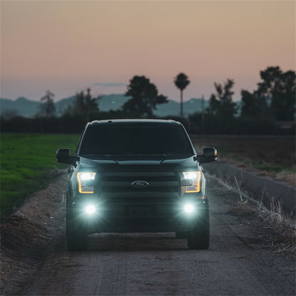 Rigid Industries D-Series SAE Fog Pair 50482 Photo - Mounted