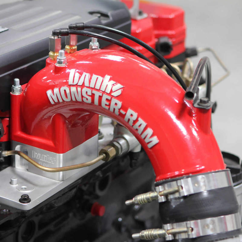 Banks Power 98-02 Dodge 5.9L Monster-Ram Intake w/ Boost Tube 42764 Photo - lifestyle view