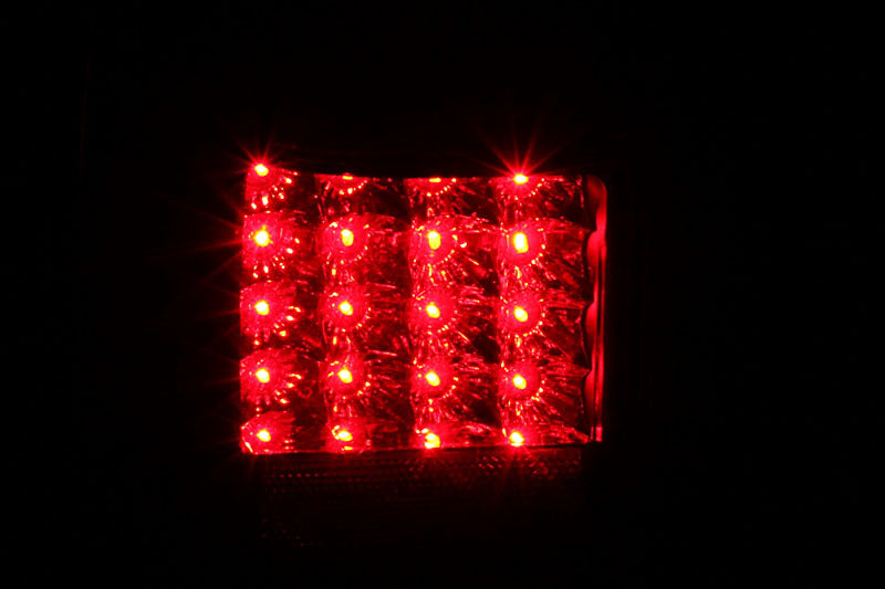 Anzo 2001-2002 Toyota 4 Runner LED Tail lights Black 311099 Photo - Mounted