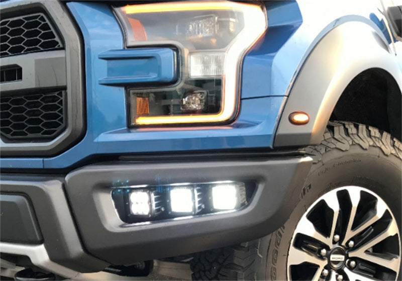 Ford Racing 2017-2020 F-150 Raptor Off-Road LED Fog Light KIT M-15200-RFL M-15200-RFL Photo - Mounted