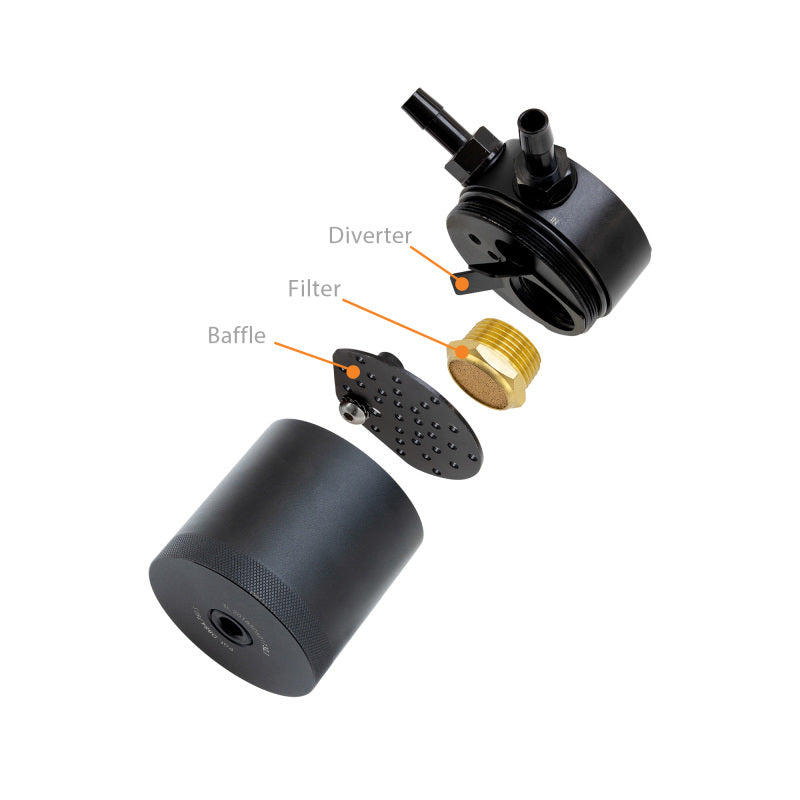 Mishimoto 15-17 Ford F-150 2.7L EcoBoost Baffled Oil Catch Can - Black MMBCC-F27T-15SBE User 1