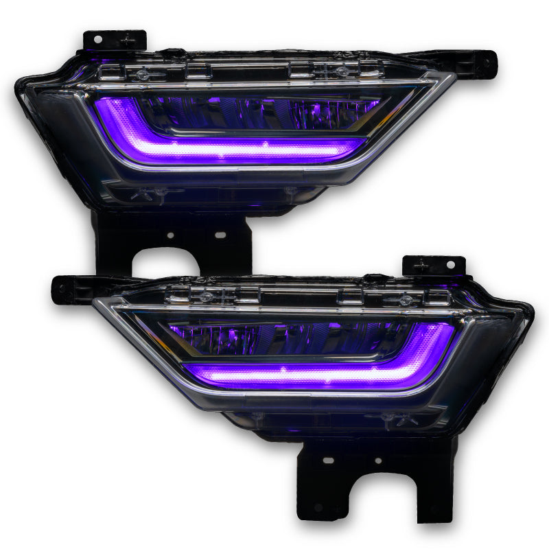 ORACLE Lighting Oracle 21-22 Ford F-150 ColorSHIFT RGB+W Fog Light DRL Upgrade Kit w/ No Controller 1462-334 1462-334 Photo - Unmounted