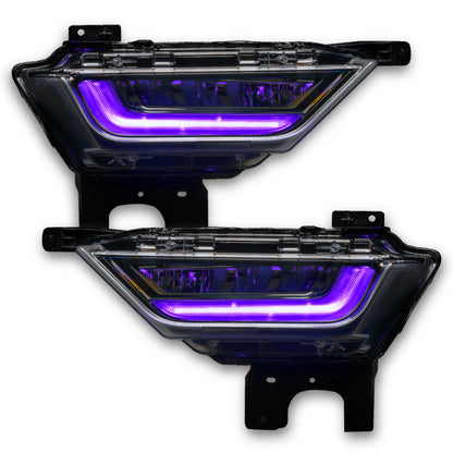 ORACLE Lighting Oracle 21-22 Ford F-150 ColorSHIFT RGB+W Fog Light DRL Upgrade Kit w/ No Controller 1462-334 1462-334 Photo - Unmounted