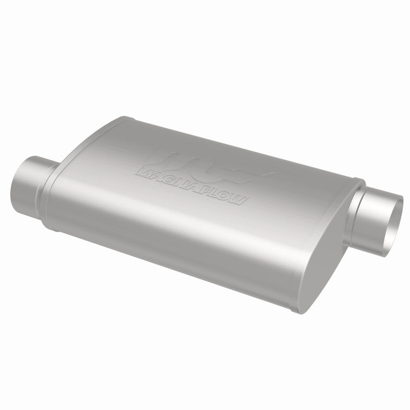 Magnaflow Muffler Mag 3in 409SS 14X4X9 3 O/O 11239 11239 360 Degree Image Set