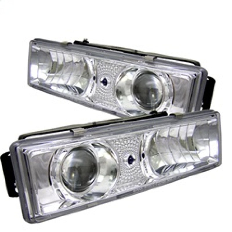 Spyder Chevy C/K Series 1500 88-99 Projector Headlights Chrm High 9005 (Not Include) PRO-YD-CCK88-C 5009296 5009296 Photo - Primary