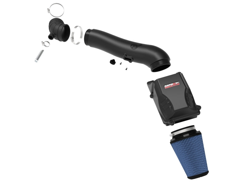 aFe Rapid Induction Cold Air Intake System w/Pro 5R Filter 20-21 Jeep Wrangler V6 3.0L 52-10005R 52-10005R Photo - Unmounted