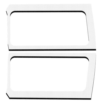 DEI 2019+ Jeep Wrangler JL 2DR Side Window Kit - White 50270 50270 Photo - Primary