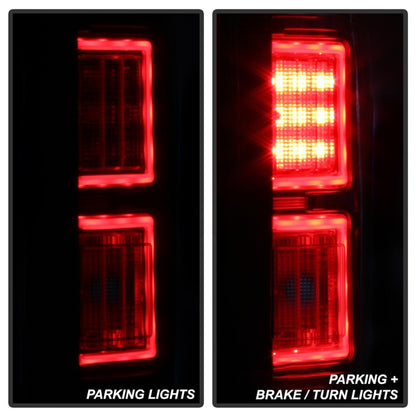 Spyder 18-19 Ford F-150 (W/O Blind Spot Sensor) LED Tail Lights - Chrome (ALT-YD-FF15018-LED-C) 5085658 5085658 Photo - Unmounted