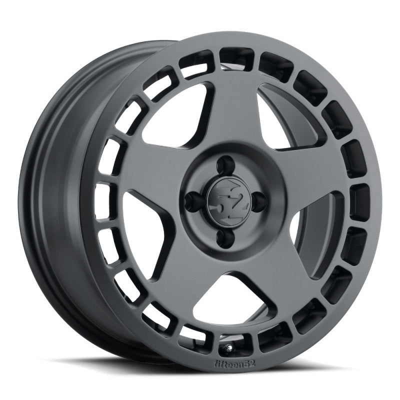 fifteen52 Turbomac Asphalt Black (Satin Black) Wheel 17x7.5 +42 4x108 TURAB-77548+42 Photo - Primary