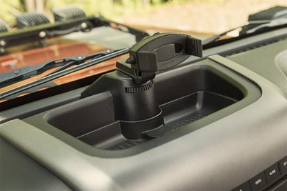 Rugged Ridge Dash Multi-Mount Phone Kit; 11-18 Jeep Wrangler JK 13551.16 Photo - Mounted