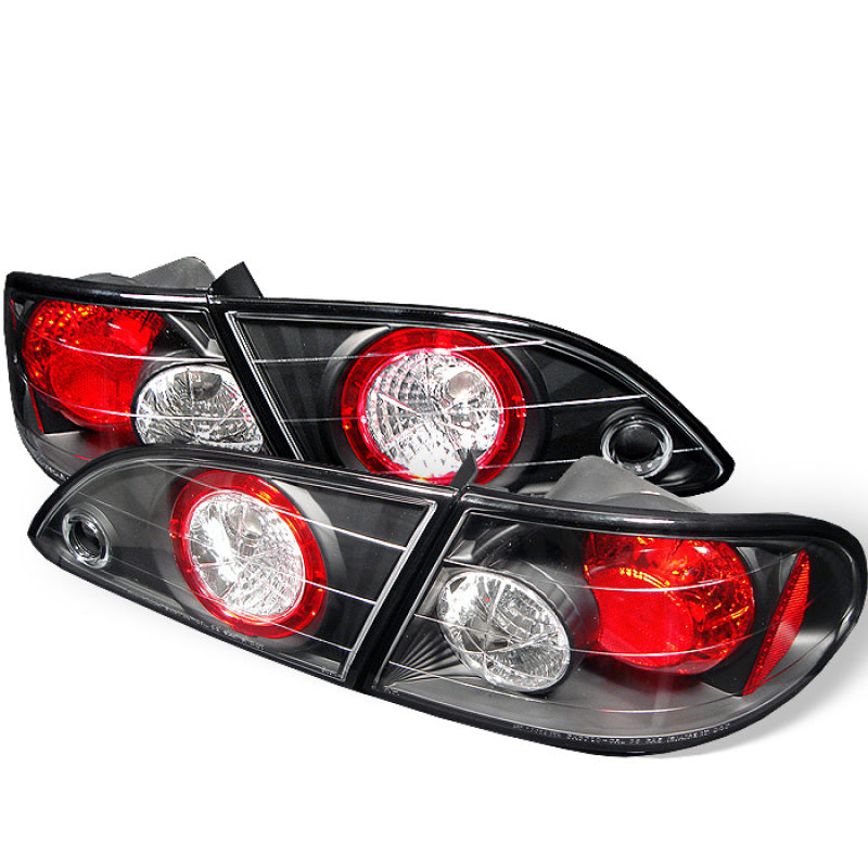 Spyder Toyota Corolla 98-02 Euro Style Tail Lights Black ALT-YD-TC98-BK 5007476 5007476 Photo - Primary