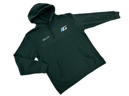 GReddy "94" Pullover Hood - Sports Green