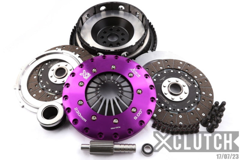 XCLUTCH XCL Clutch - 9in Twin Solid Organic Drivetrain Clutch Kits - Multi main image