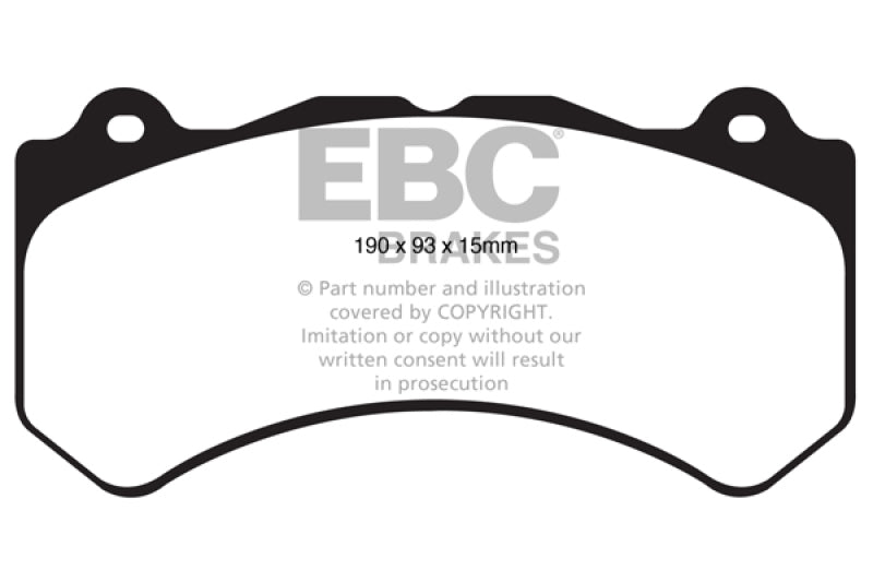 EBC Disc Brake Pad Set DP61853 Photo - Primary