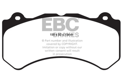 EBC Disc Brake Pad Set DP61853 Photo - Primary