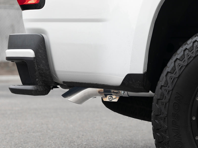 aFe MACH Force-XP 3in 409 SS Cat-Back Exhaust w/Polish Tip 16-18 GM Colorado/Canyon I4-2.8L (td) LWN 49-44100-P 49-44100-P Photo - Mounted