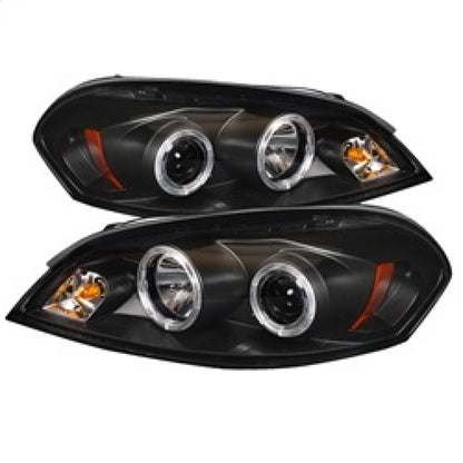 Spyder Chevy Impala 06-13 Projector Headlights LED Halo LED Blk PRO-YD-CHIP06-HL-BK 5031716 5031716 Photo - Primary