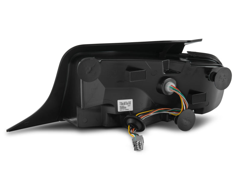 Raxiom 10-12 Ford Mustang Vector V2 LED Tail Lights - Gloss Black Housing (Clear Lens) 405839 405839 Photo - Close Up