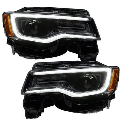 ORACLE Lighting Oracle 14-21 Jeep Grand Cherokee Dynamic Headlight DRL Upgrade Kit - ColorSHIFT - Dynamic 1284-332 1284-332 User 4