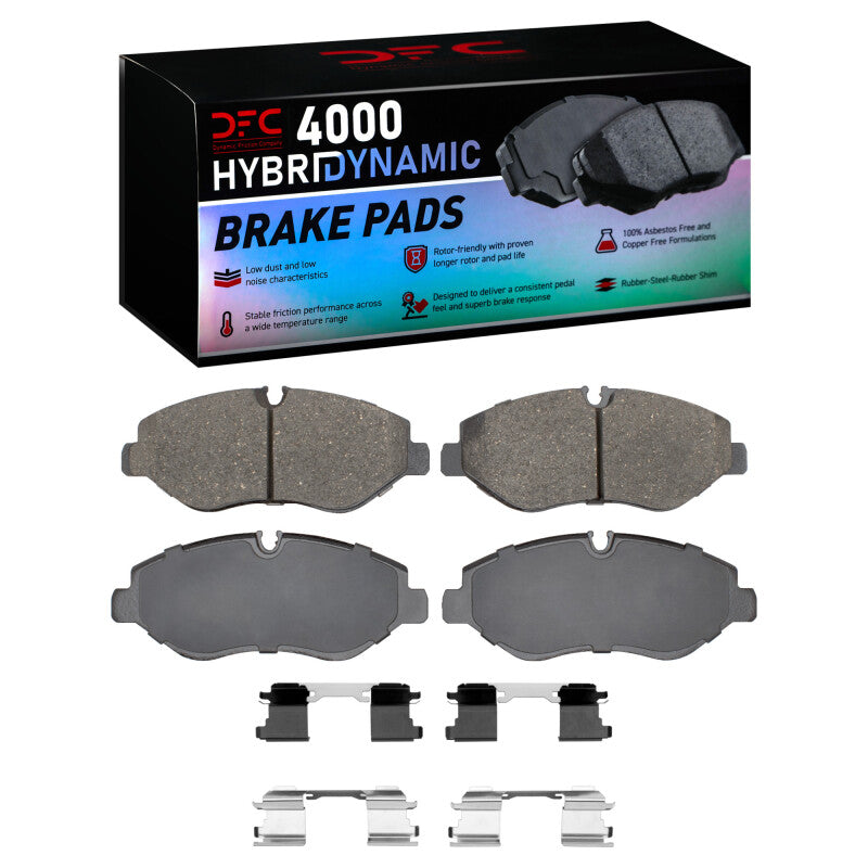 DFC DFC 4000 HybriDynamic Brake Pads Brakes, Rotors & Pads Brake Pads - OE main image