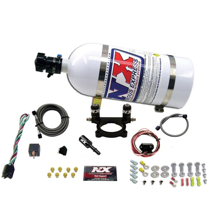 Nitrous Express 13-16 Dodge Dart 2.0L Nitrous Plate Kit (35-100HP) w/10lb Bottle 20942-10 20942-10 Photo - Primary