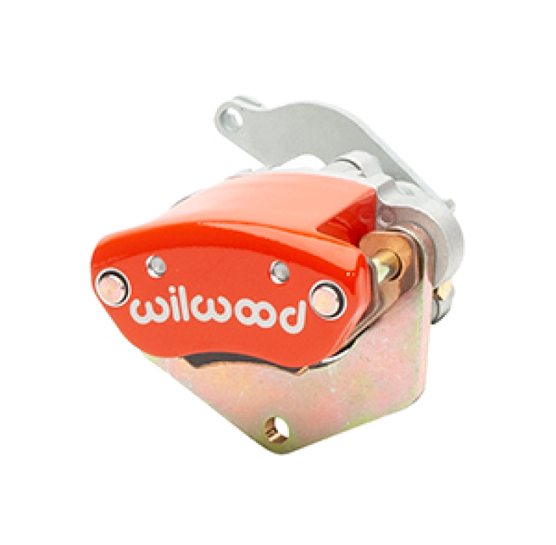 Wilwood Caliper-MC4 Mechanical-L/H - Red w/ Logo 1.19in Piston .81in Disc 120-15354-RD