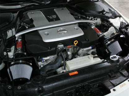aFe Takeda Stage-2 Pro DRY S Cold Air Intake System: Nissan 350Z 07-08 V6- TR-3004P Photo - Mounted