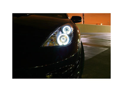 Spyder Toyota Celica 00-05 Projector Headlights LED Halo DRL Blk High H1 Low H1 PRO-YD-TCEL00-LED-BK 5011848 5011848 User 1
