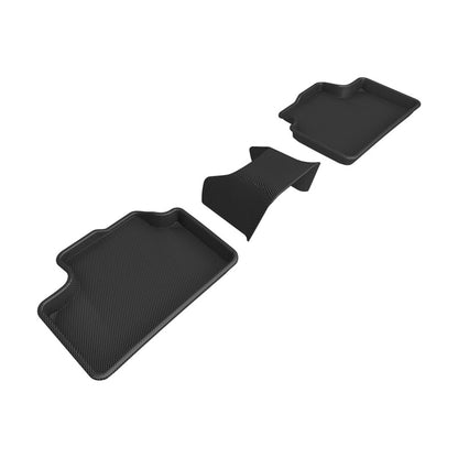 3D MAXpider 22-24 Volvo XC40 Recharge Kagu 2nd Row Floormat - Black L1VV04221509 L1VV04221509 Photo - Primary