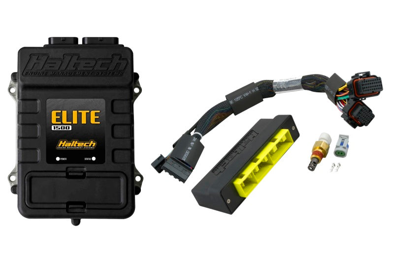 Haltech Elite 1500 with Race Functions-Plug 'n' Play Adaptor Harness ECU Kit HT-150942 Photo - Primary