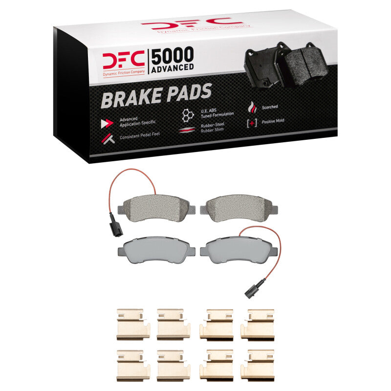 DFC DFC 5000 Advanced Semi Met Brake Pads Brakes, Rotors & Pads Brake Pads - OE main image