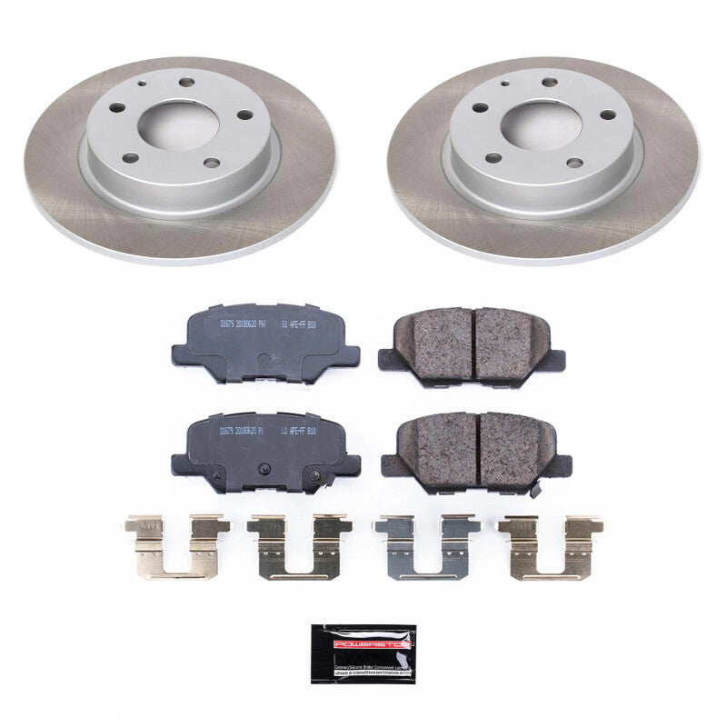 PowerStop Power Stop 14-16 Mazda 3 Rear Semi-Coated Rotor Kit SC6962 SC6962 Photo - Primary