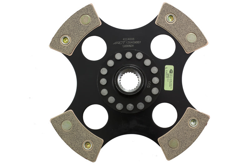 ACT 4-Puck Solid Hub Race Disc Ford Escort GT L4 91-96 4224005 Photo - Primary